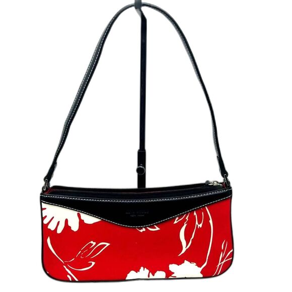 Kate Spade Vintage Red and White Shoulder Bag - Picture 1 of 4